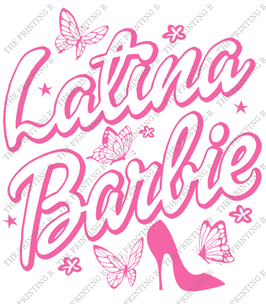Latina Queen Sticker Only / White
