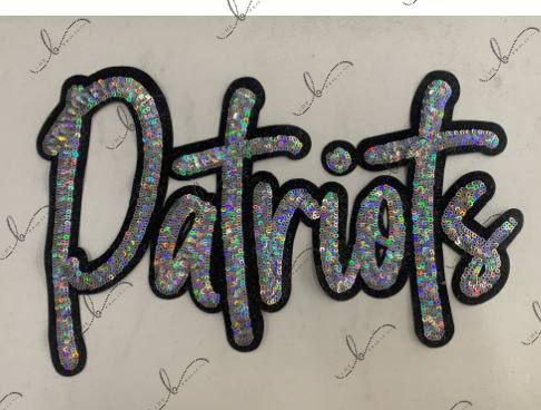 Patriots sequins