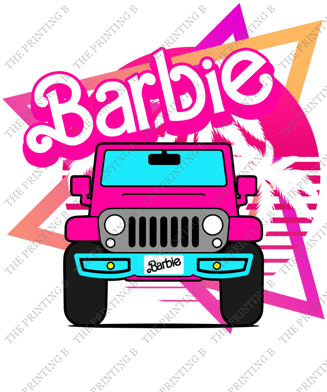 Pink Jeep The Printing B