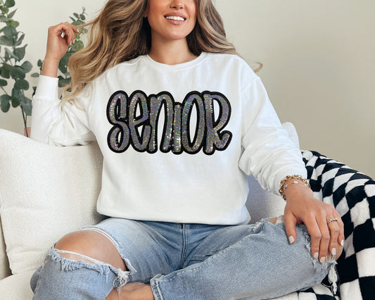 Senior White Sweater