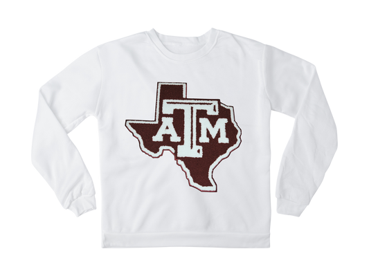 Texas A&M Chenille Patch