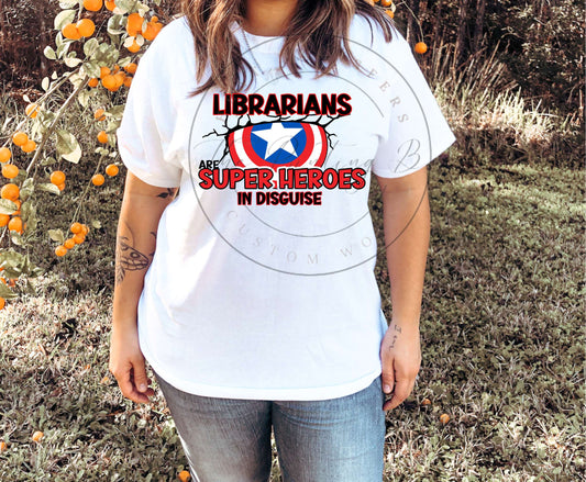 Librarians are Superheroes in Disguise Transfer A12