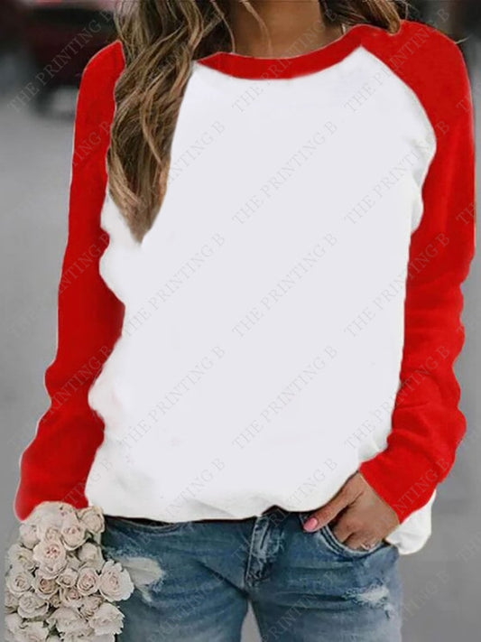 Long Sleeve Shirt With Red Sleeves