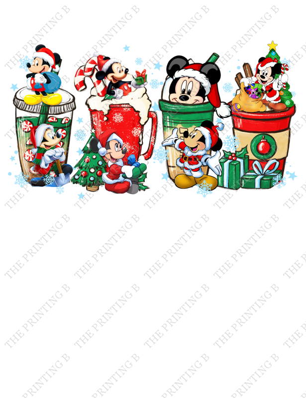 Micky Christmas Cups