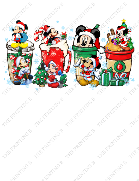 Micky Christmas Cups