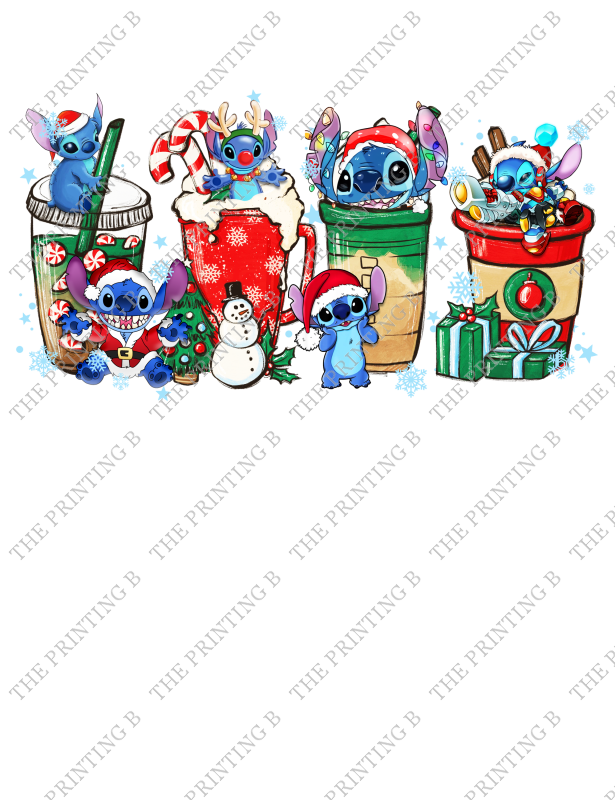 Stitch Christmas Cup