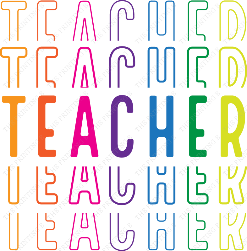 Teacher In Colors